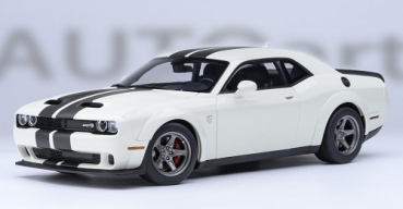 71766 Dodge Challenger SRT Superstock 2023 (Knuckle White) 1:18
